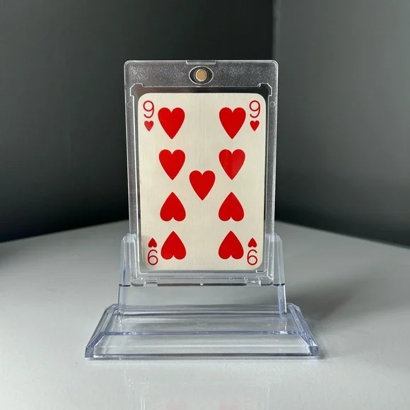 Louis Vuitton Vintage Card 9 of Hearts